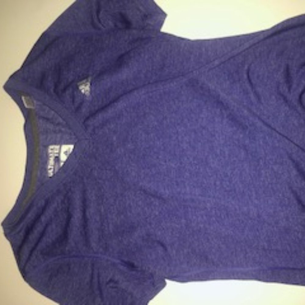 Purple Adidas Ultimate Training Tee